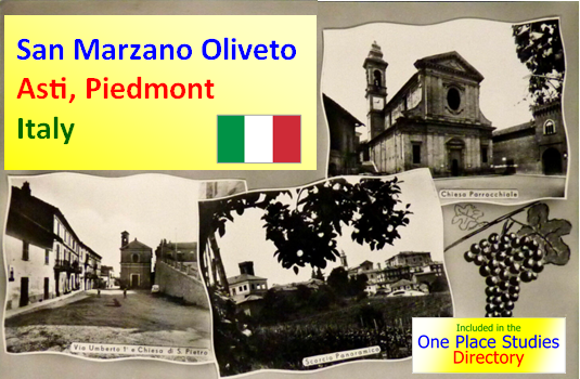 San Marzano One Place Study Asti Piedmont Italy